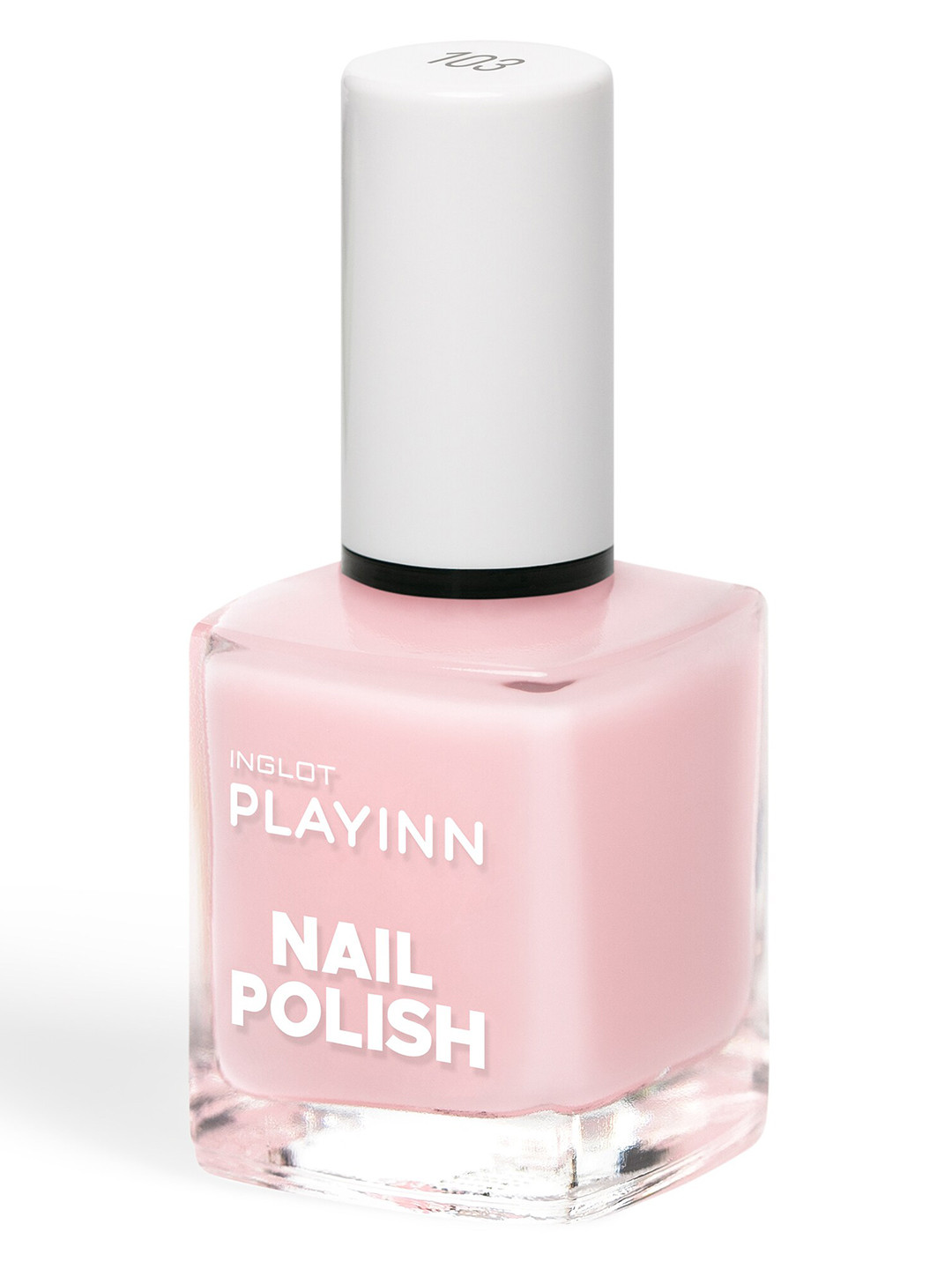 INGLOT Playinn Long Lasting Matte Nail Polish- 15ml - Baby Pink 103