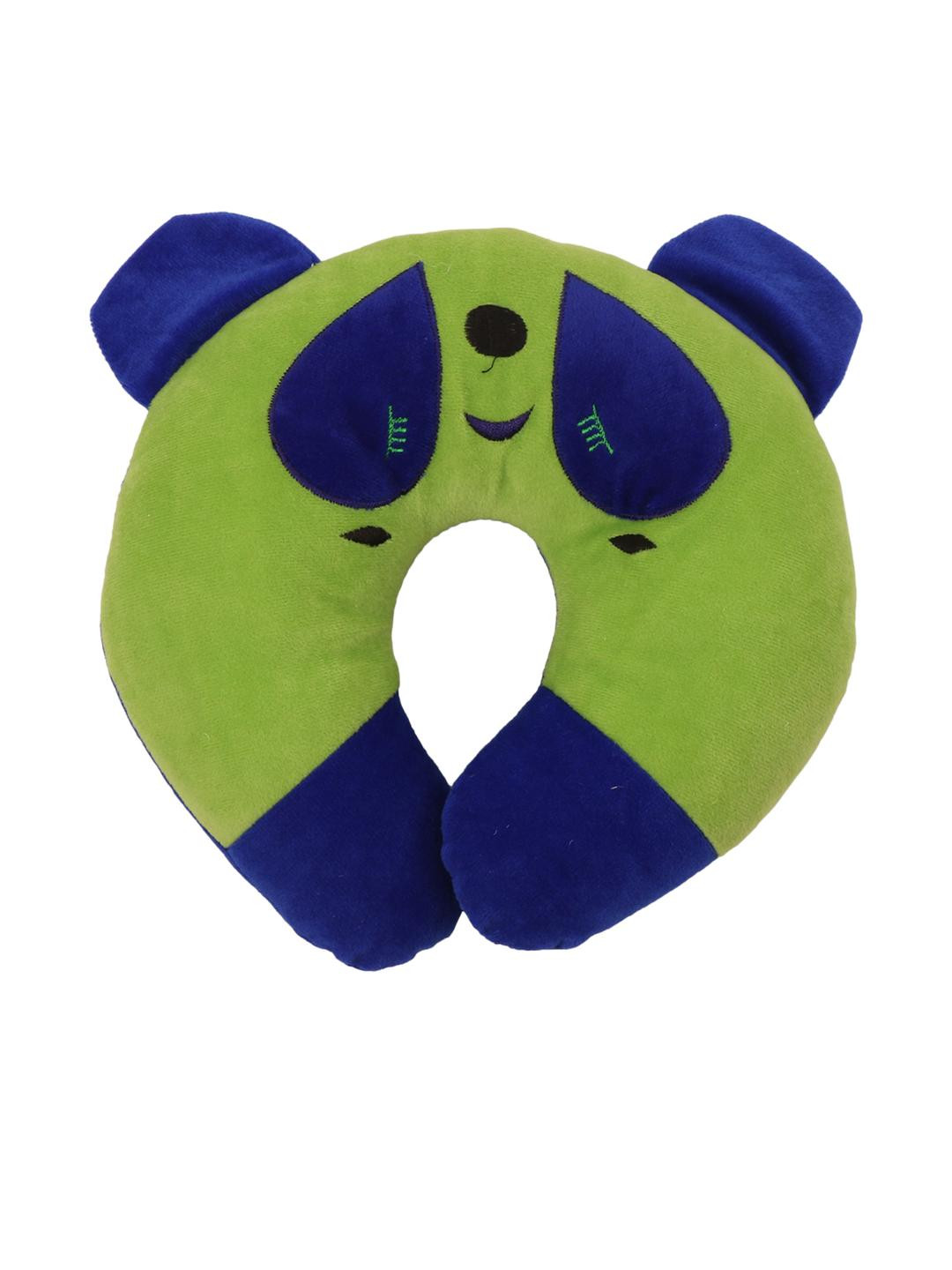 SONNASOFT Green Panda Baby Neck Pillow