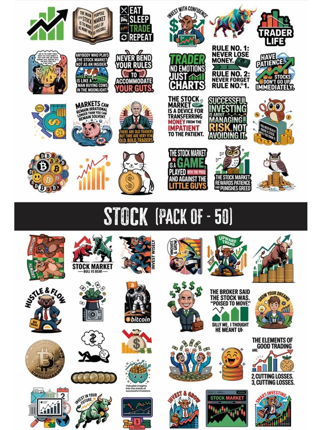 PRINTING DADDY Paper Vinyl Stickers