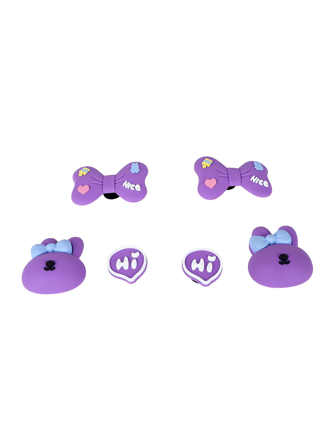 CASSIEY Pack Of 6 Self-Designed Jibbitz Charms