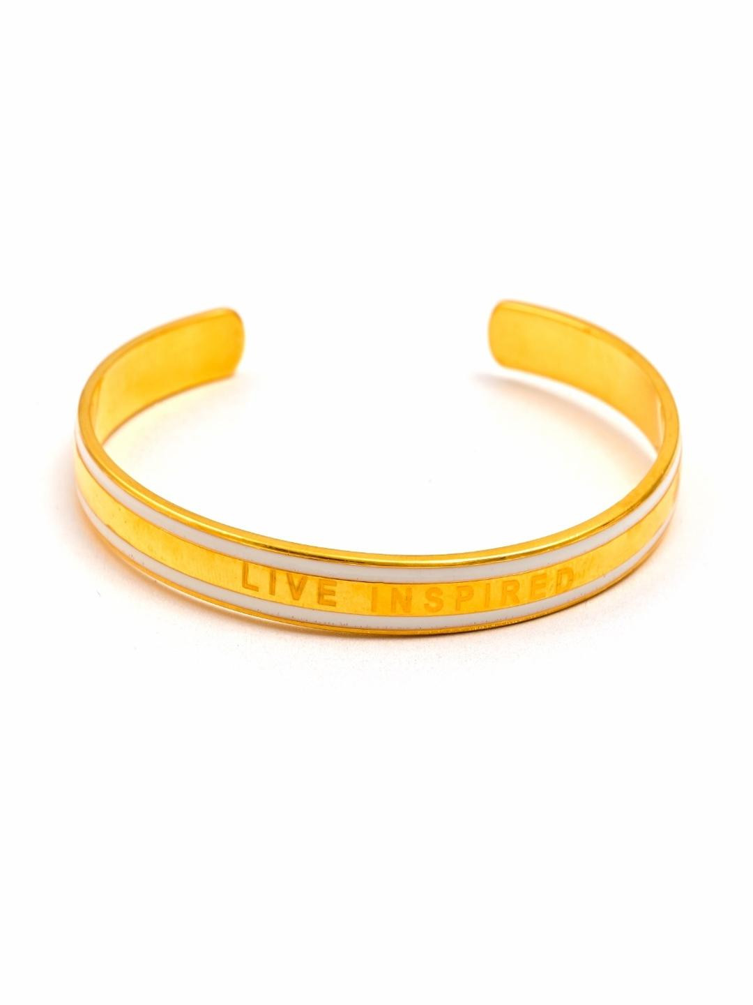 Vinayak Jewellers 925 Sterling Silver The Live Inspired Engraved Silver Cuff