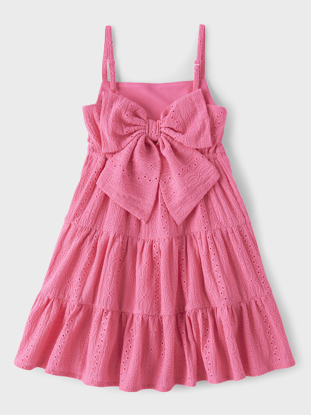 THE CHILDREN'S PLACE Bow Back Tiered Dress