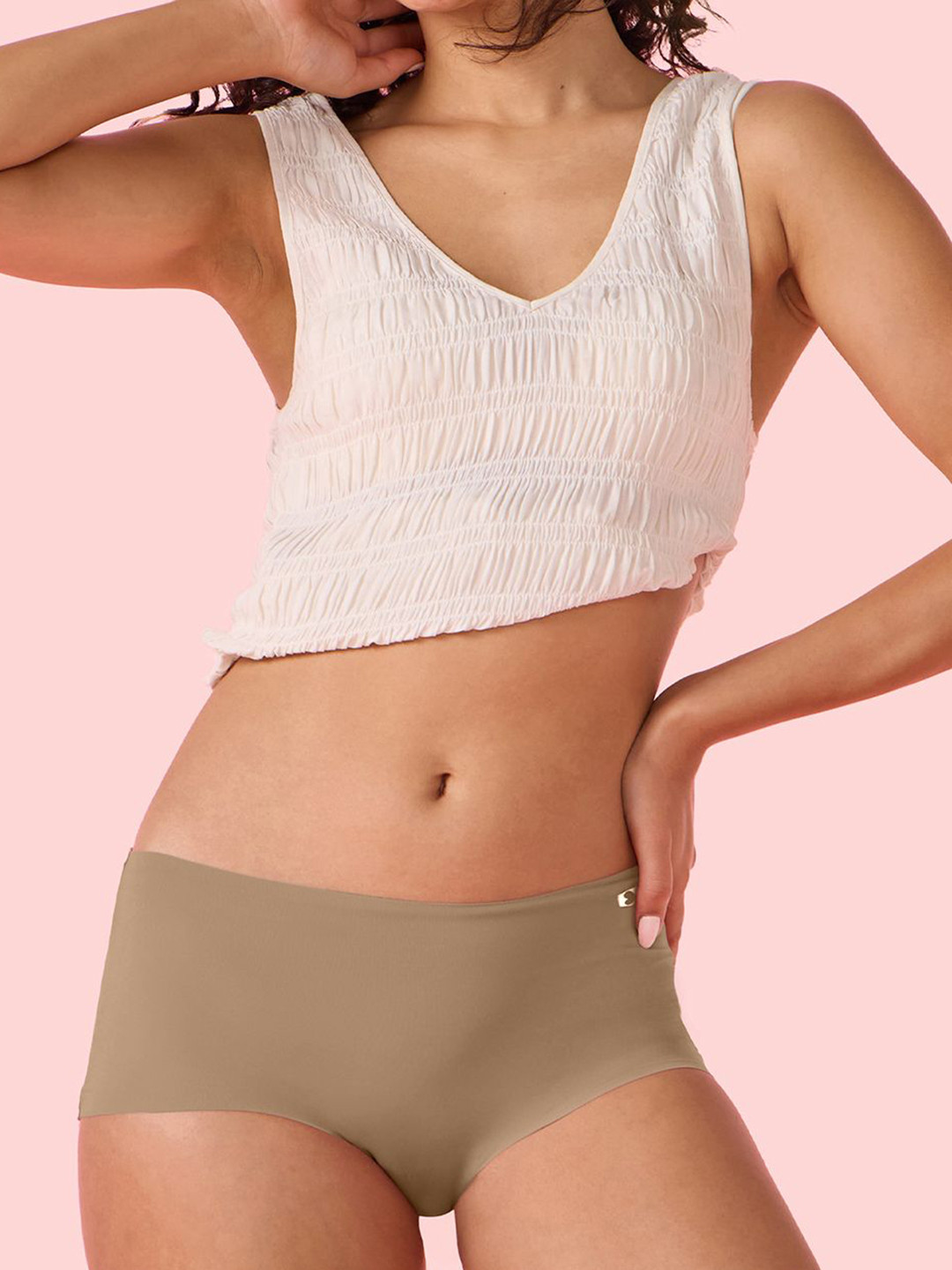 Enamor Mid-Rise Boy Shorts Briefs PS40 HOB