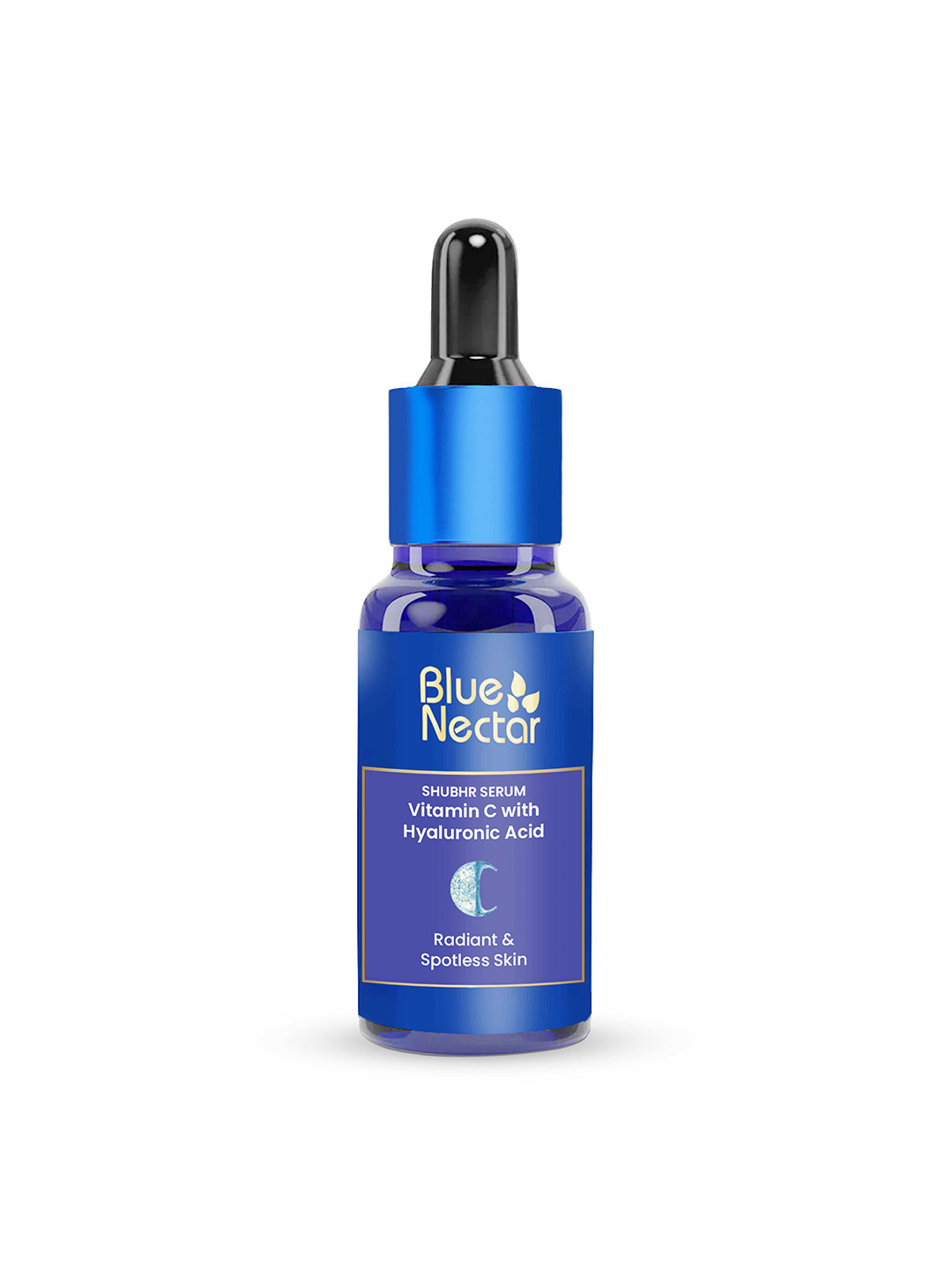 Blue Nectar Vitamin C Face Serum with Hyaluronic Acid for Glowing Skin & Dark Spots - 30ml