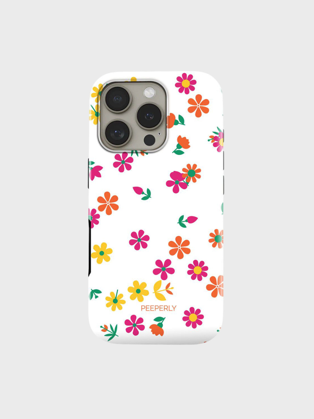 PEEPERLY Women Fiore Beauty Crystal Printed iPhone 14 Back Case