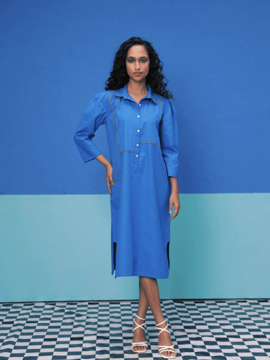 Stylefables Shirt Collar Shirt Dress