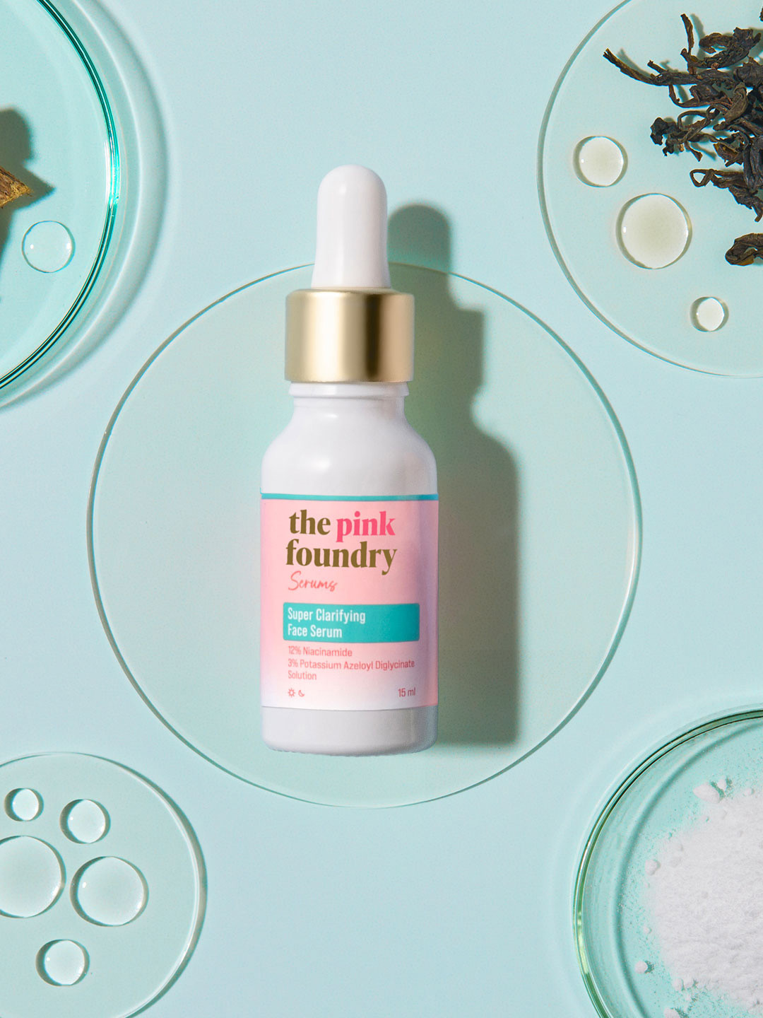 The Pink Foundry Super Clarifying Face Serum With 12% Niacinamide - 15ml