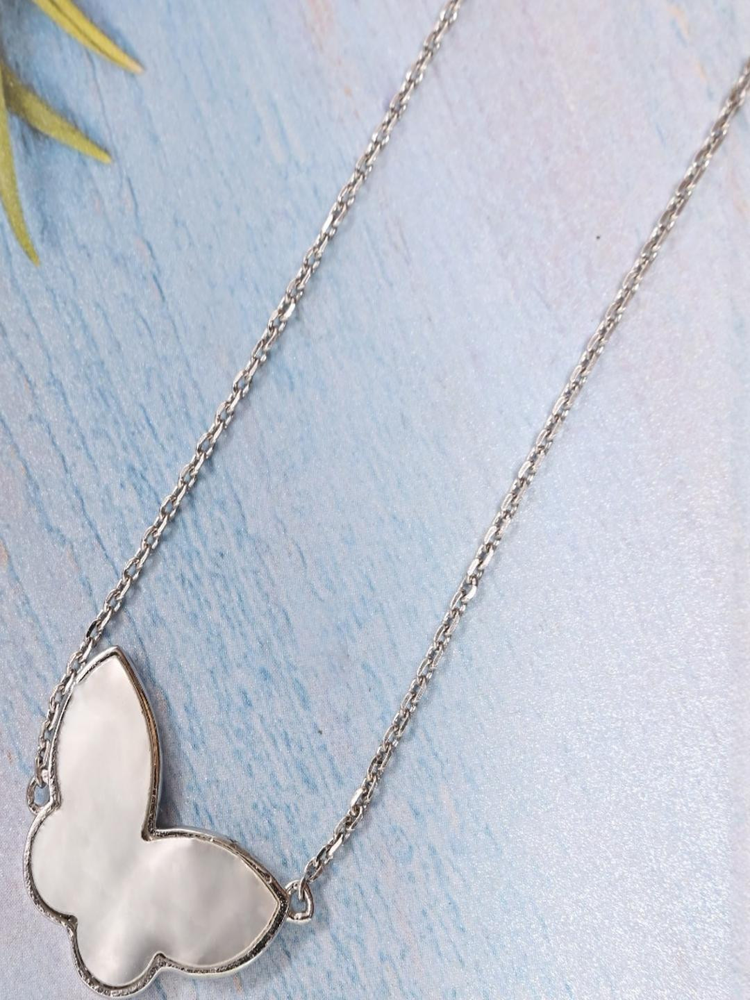 Vinayak Jewellers 925 Sterling Silver The Moonlit Wings Silver Bracelet