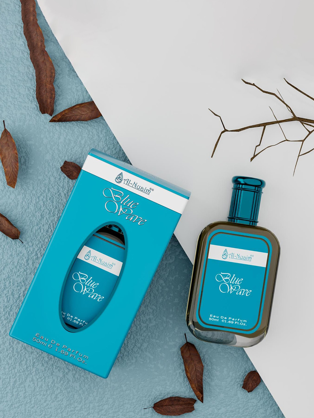 Al-Nuaim Blue Wave Long Lasting Eau De Parfum - 50 ml