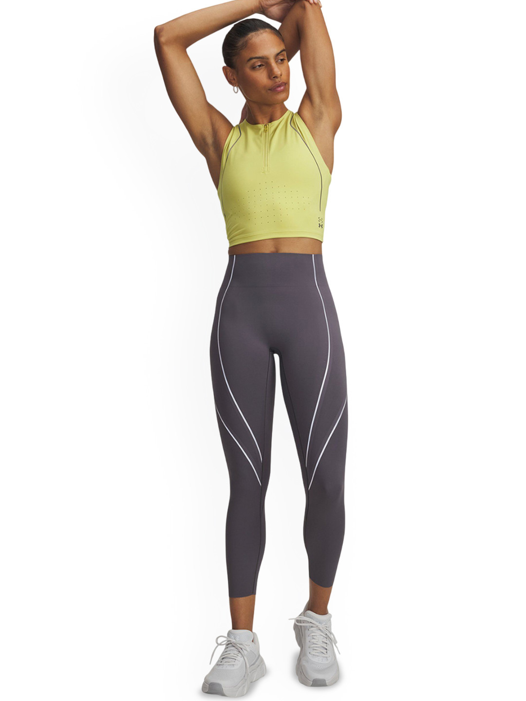 UNDER ARMOUR Women Halo Bonded  Ankle Length Tights