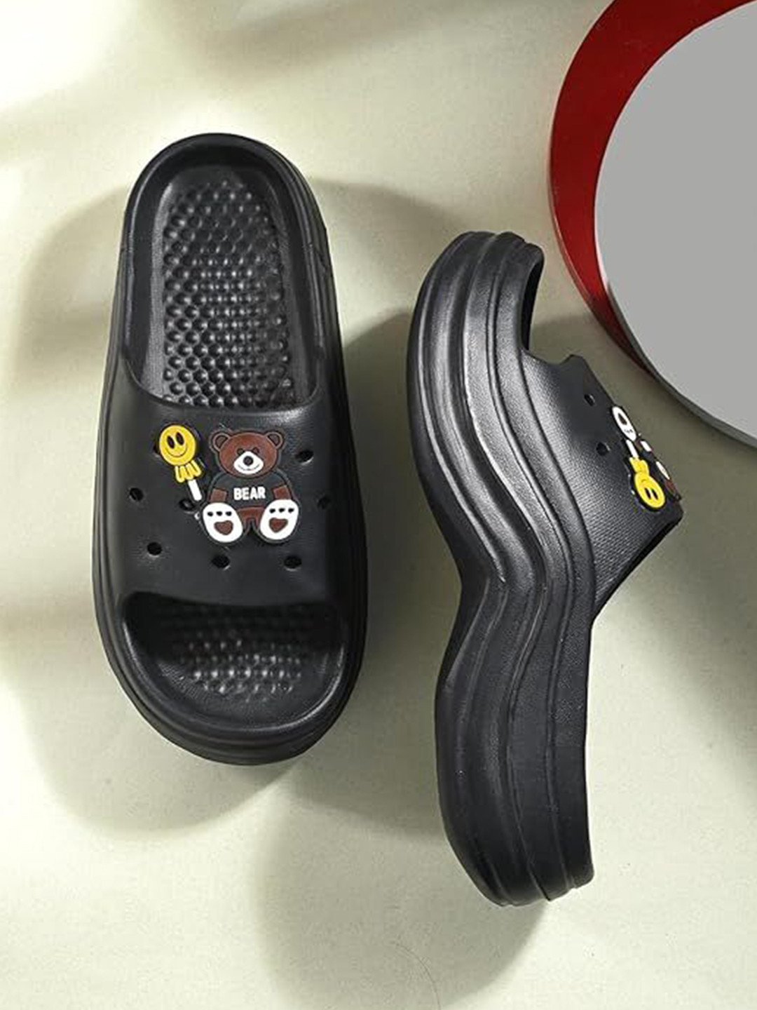 Deflow Self Design EVA Sliders Flip Flops