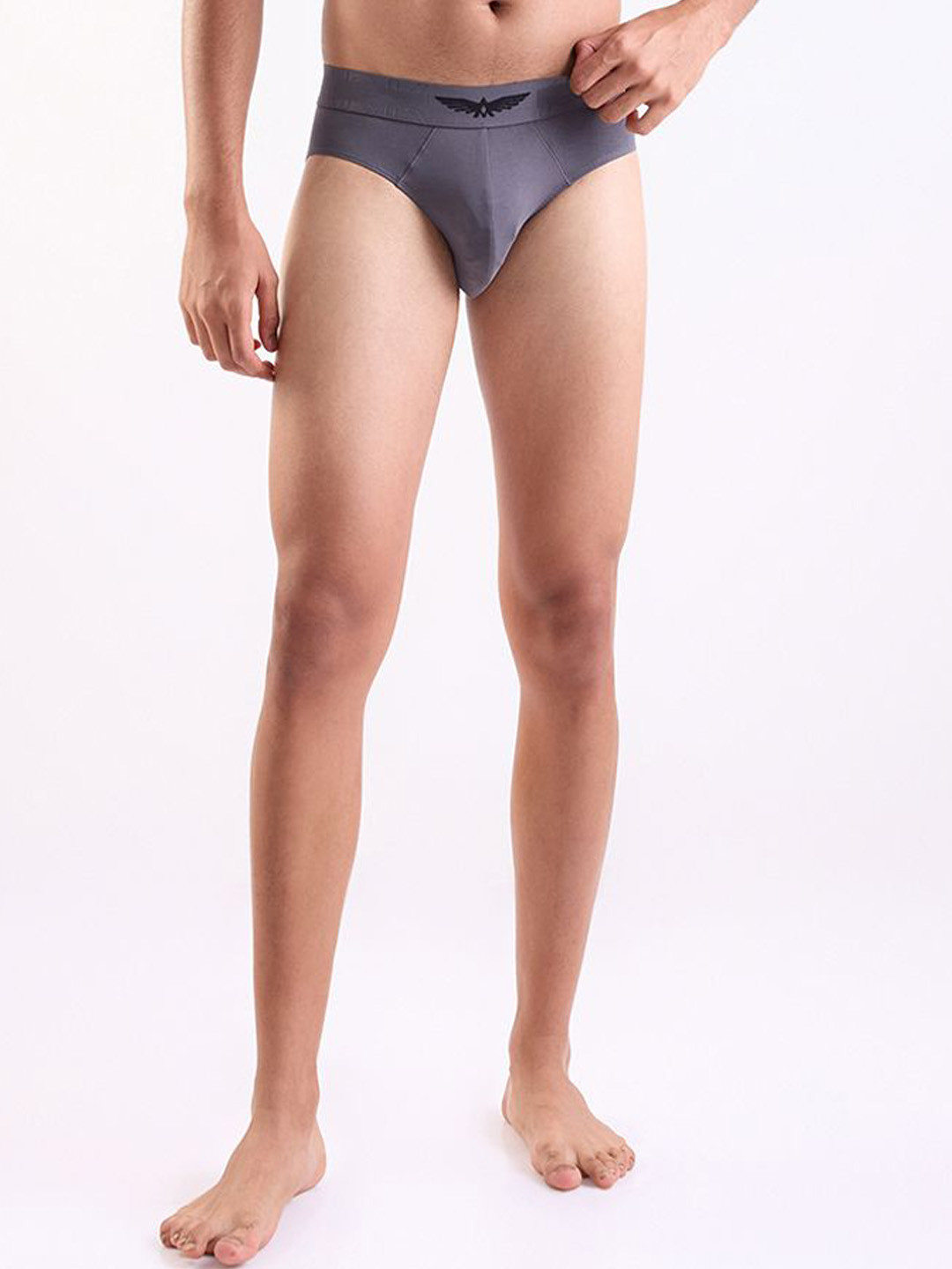 Park Avenue Men Mid Rise Pure Cotton Basic Briefs PZRX00286-G687F070