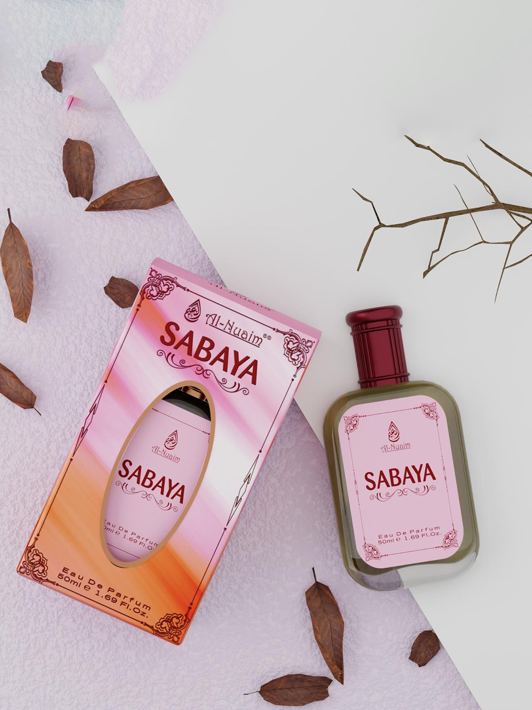 Al-Nuaim Set Of 2 Sabaya Long Lasting Eau De Parfum- 50 ml Each