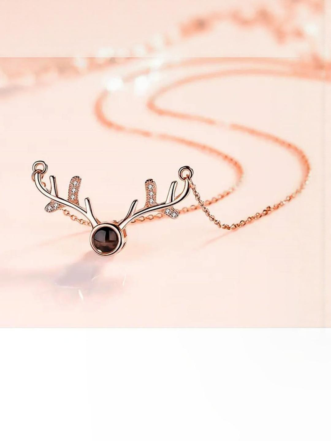 AVIGHNA ARTS Women Cubic zirconia Studded Pendants with Chains