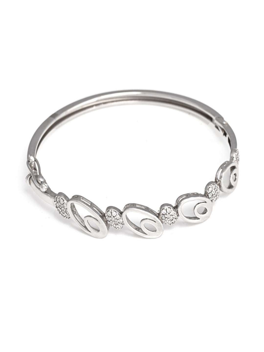 Vinayak Jewellers 925 Sterling Silver The Eternity Link Silver Cuff