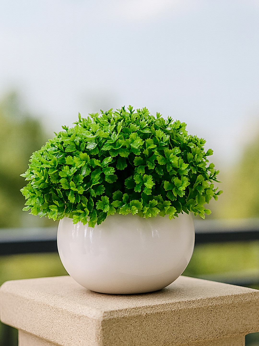 Homesake Green 2 Pieces Artificial Faux Small Greenery