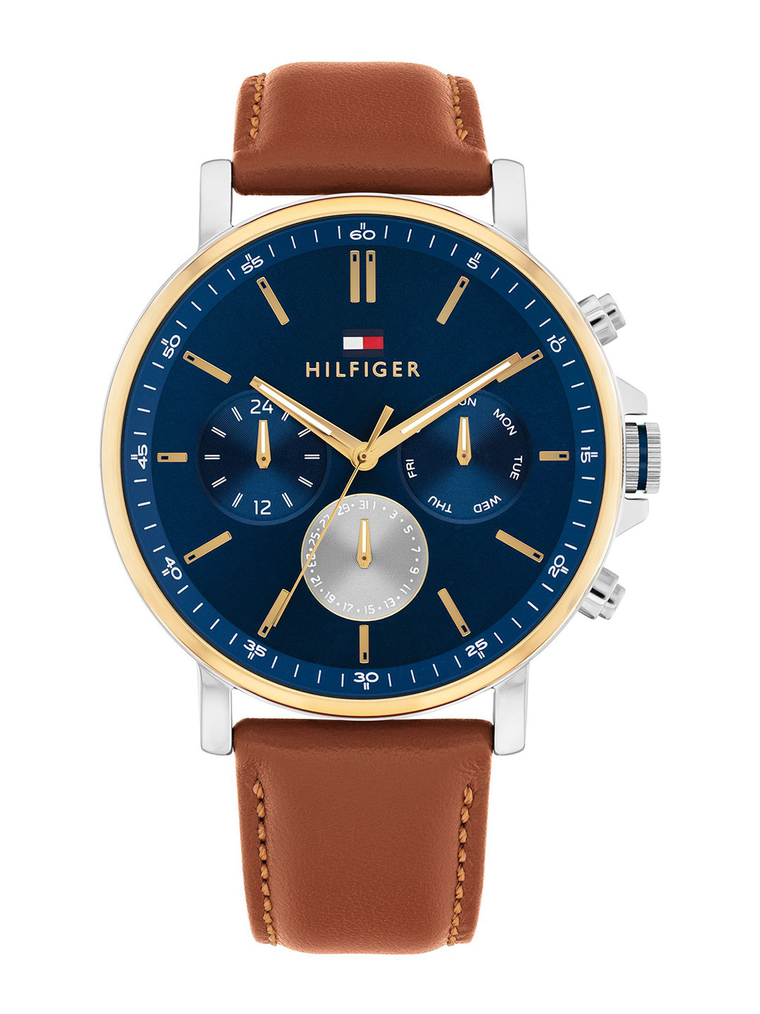 Tommy Hilfiger Tyson Men Dial & Leather Straps Analogue Multi Function Watch TH1710703