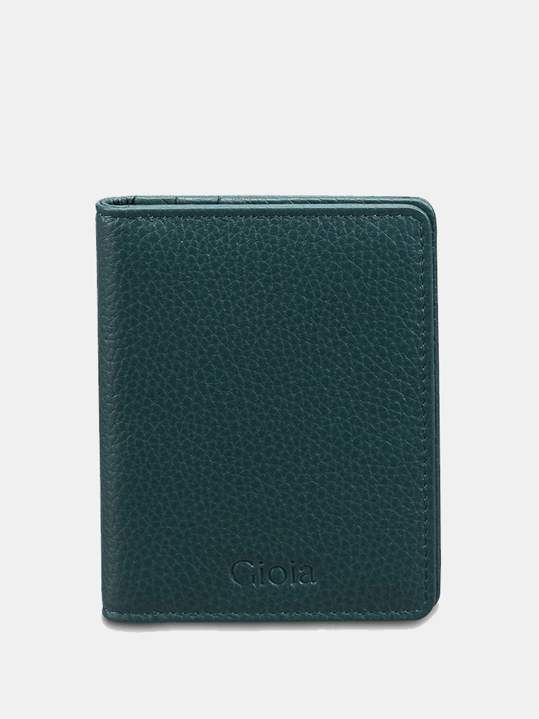 Gioia Dark Green Lorenzo Cardholder with ID slot