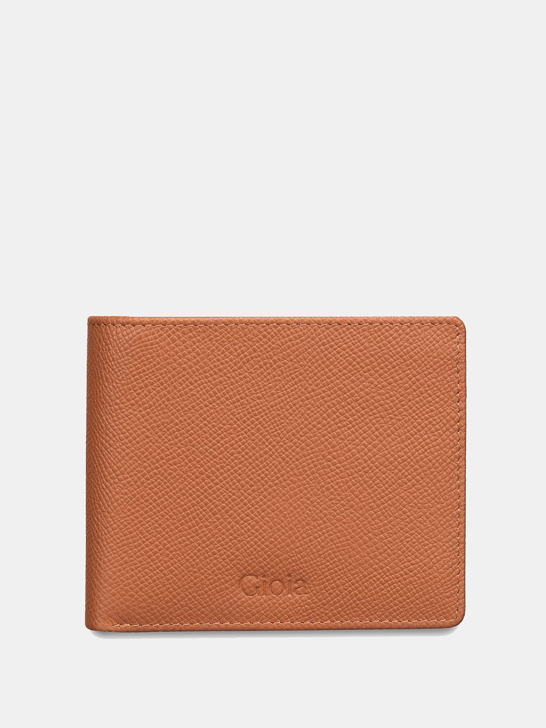 Gioia Tan Bello Bifold Wallet With Coin Case