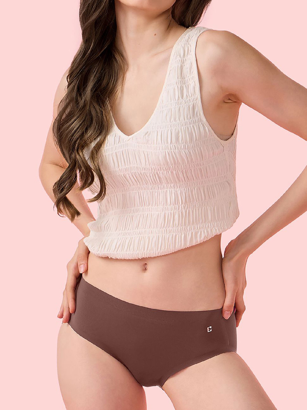 Enamor Mid-Rise Hipster Briefs IP02 WLDGNR