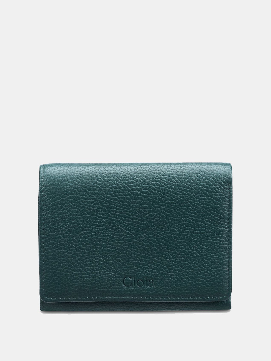 Gioia Dark Green Lorenzo Trifold Wallet