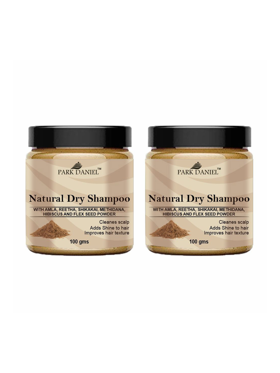 Park Daniel Set Of 2 Natural Dry Shampoo With Amla