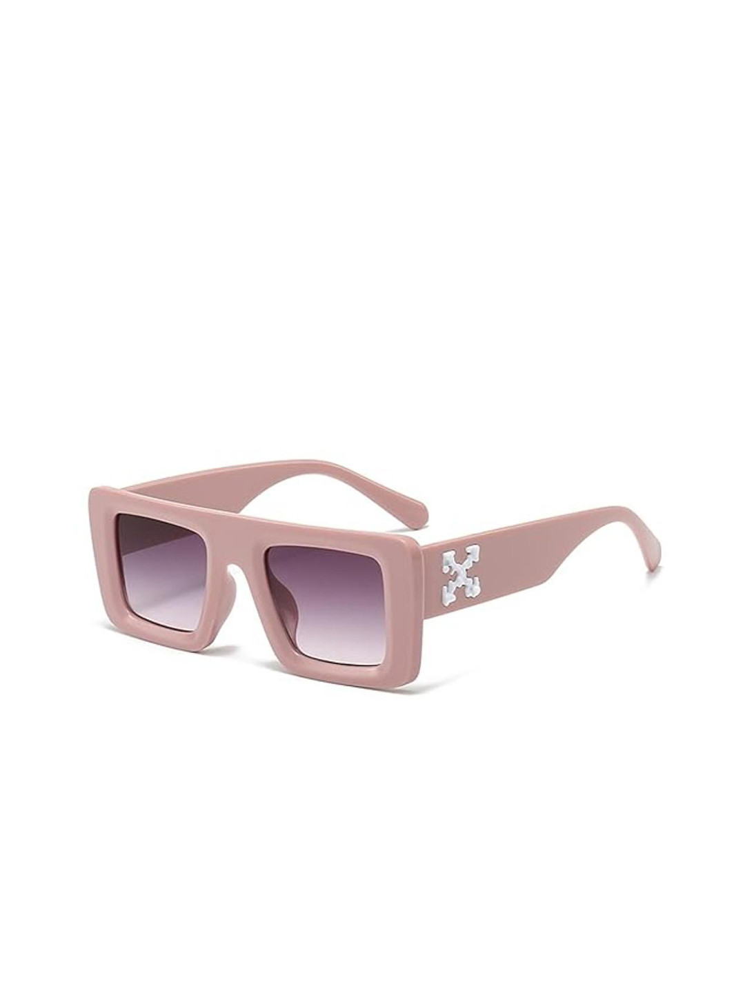AUGEN Women Square Sunglasses with UV Protected Lens VI-SG-185-C9-Pink