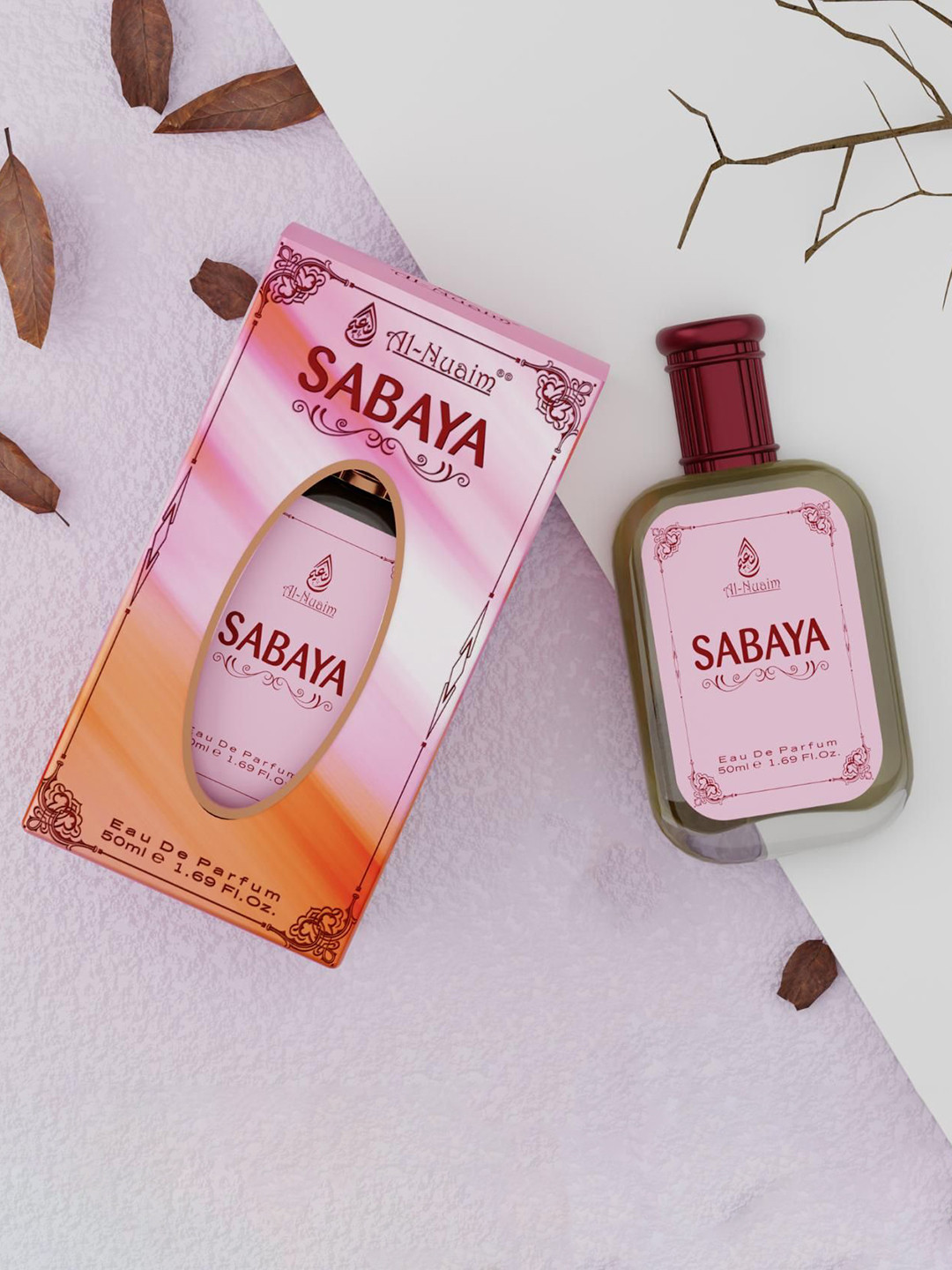 Al-Nuaim Set Of 2 Chocolate Musk & Sabaya Long Lasting Eau De Parfum - 50 ml Each