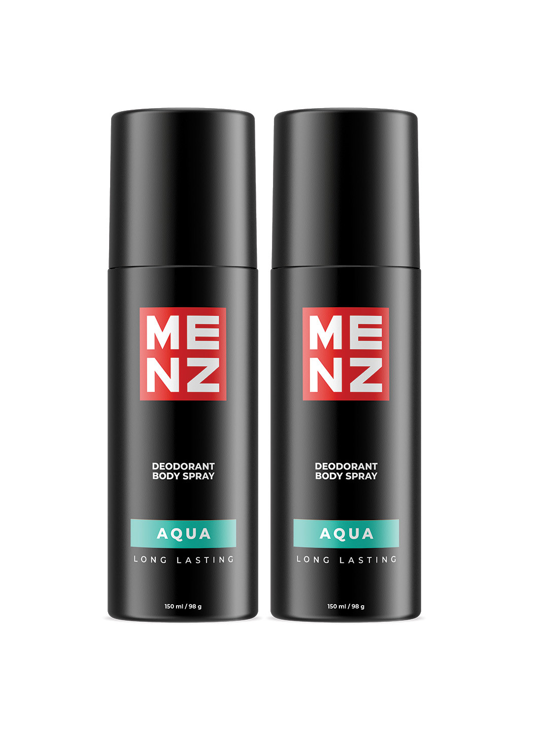 MENZ Set Of 2 Men Aqua Luxury Deodorants - 150 ml Each