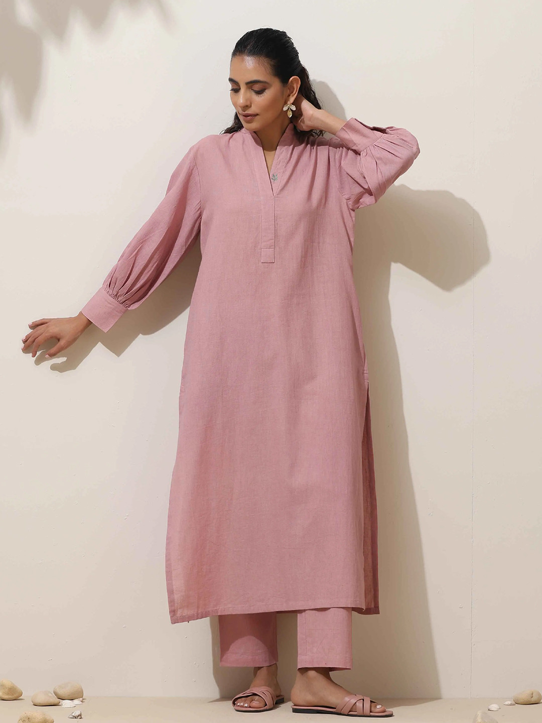 trueBrowns Women Kurta with Trousers