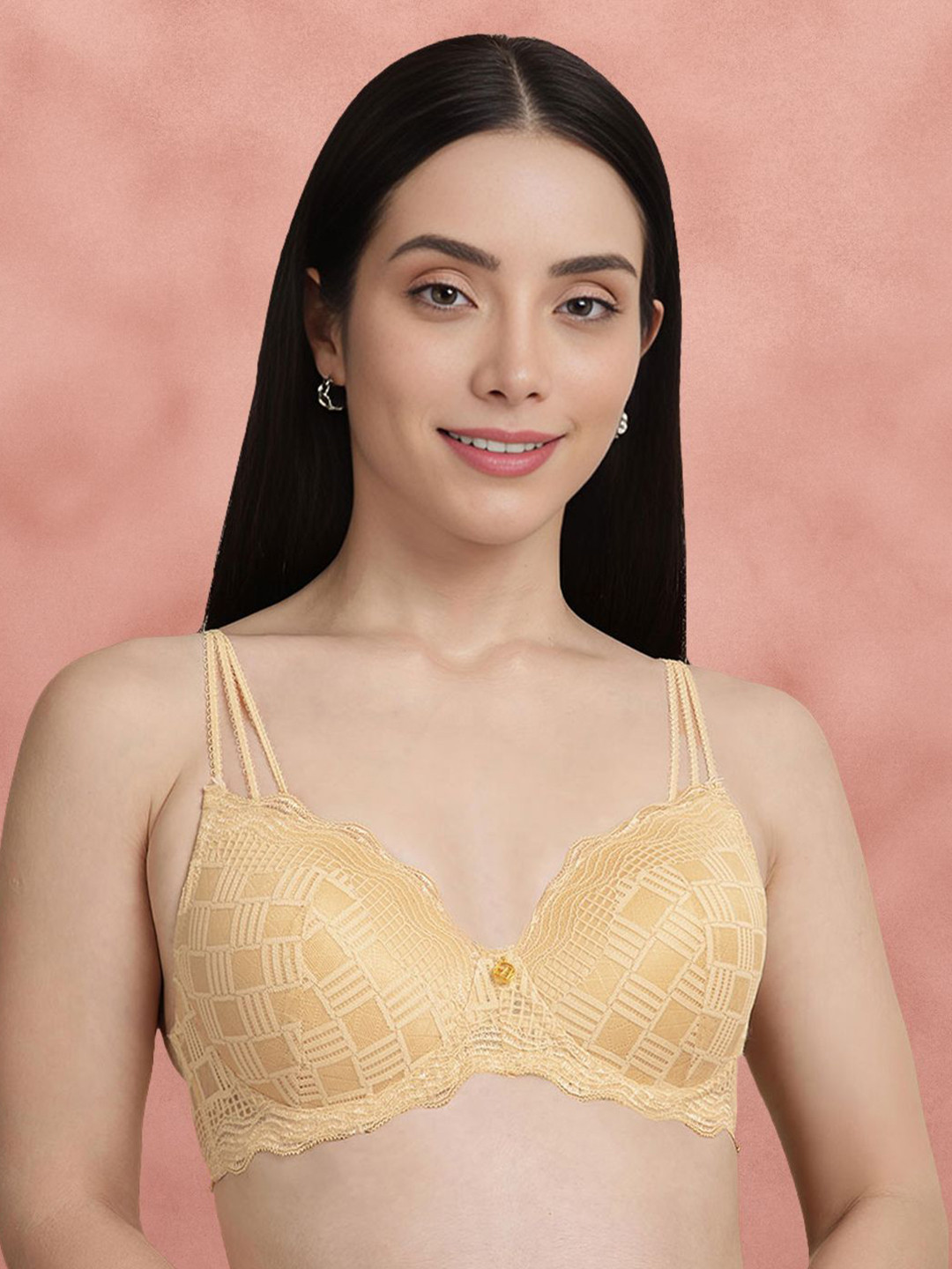 Susie Core Women Full Coverage Underwired Lightly Padded Seamless Minimizer Bra