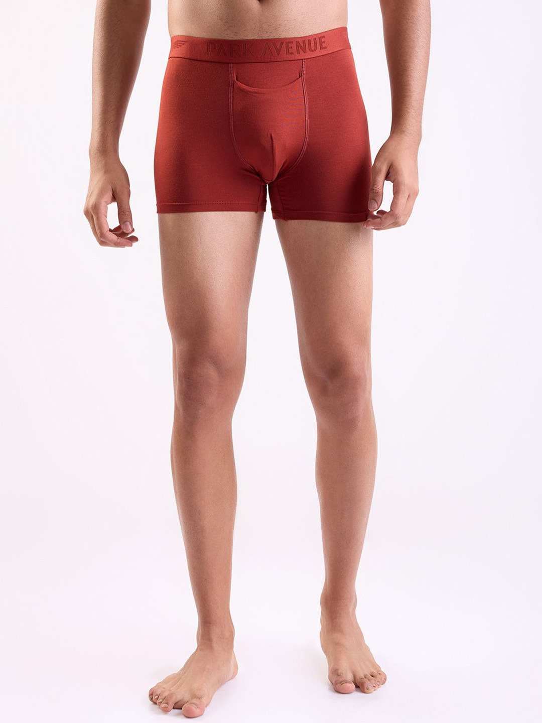 Park Avenue Men Short Cotton Solid Trunk PZTX00232-M887F090