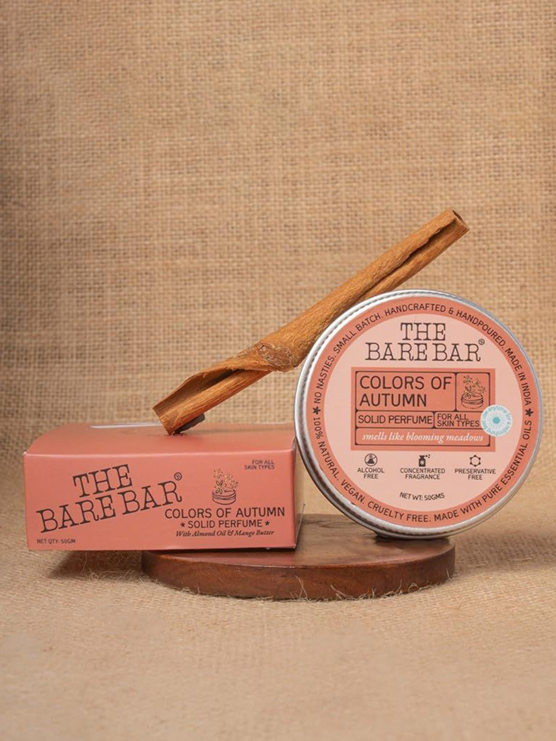 The Bare Bar Colors Of Autumn Long Lasting Solid Perfume - 50 g