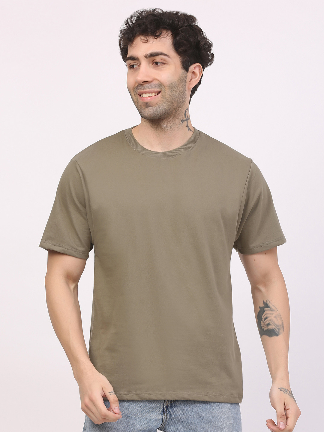 Ghumakkad Heavy Weight Relaxed Fit Pure Cotton T-shirt