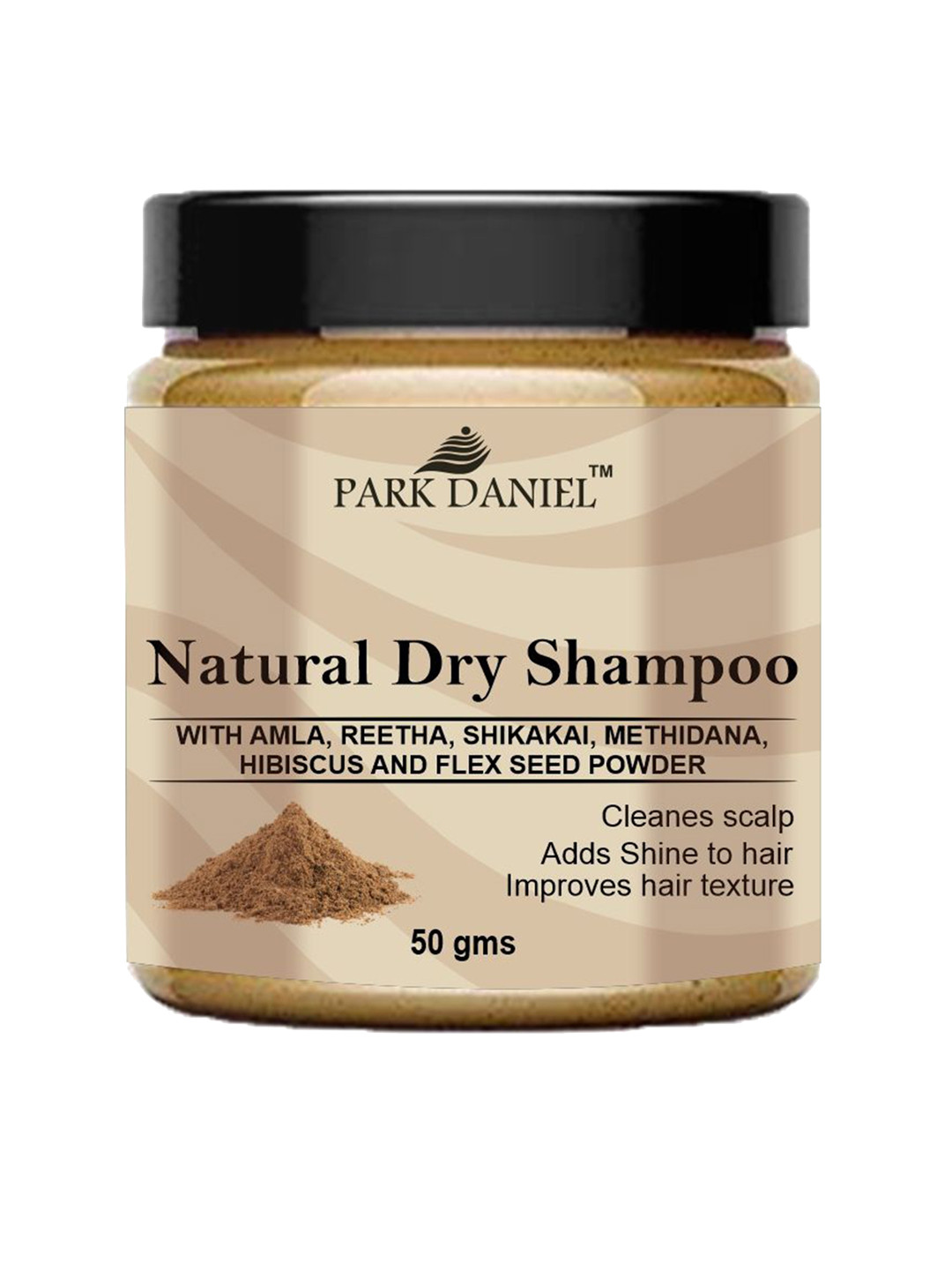 Park Daniel Natural Dry Shampoo With Amla - 50 g