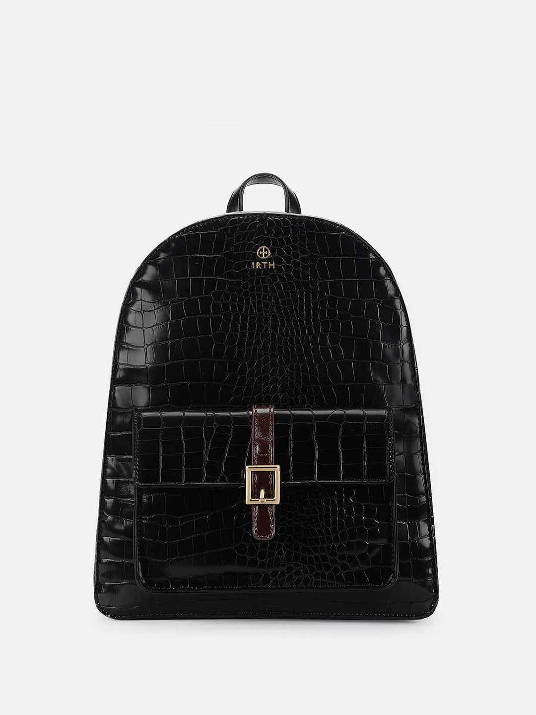 IRTH by House of Titan Women Marlow Croc Textured Backpack