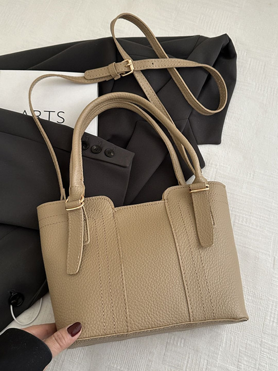 StyleCast Women PU Structured Shoulder Bag