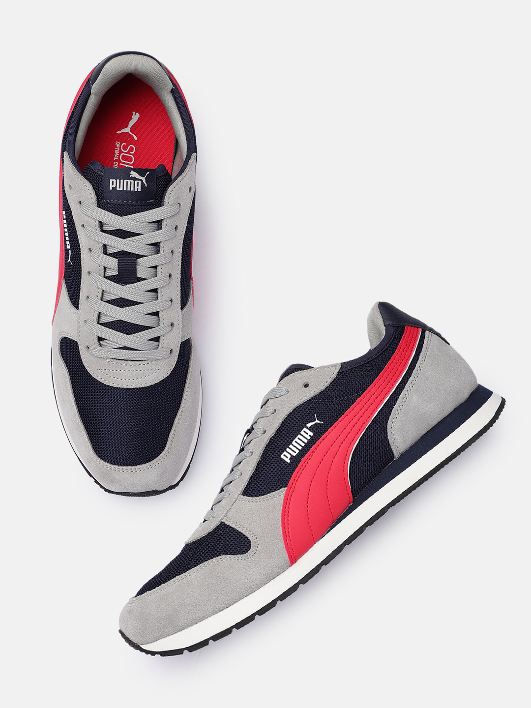 Puma Unisex ST MILER Colourblocked Sneakers