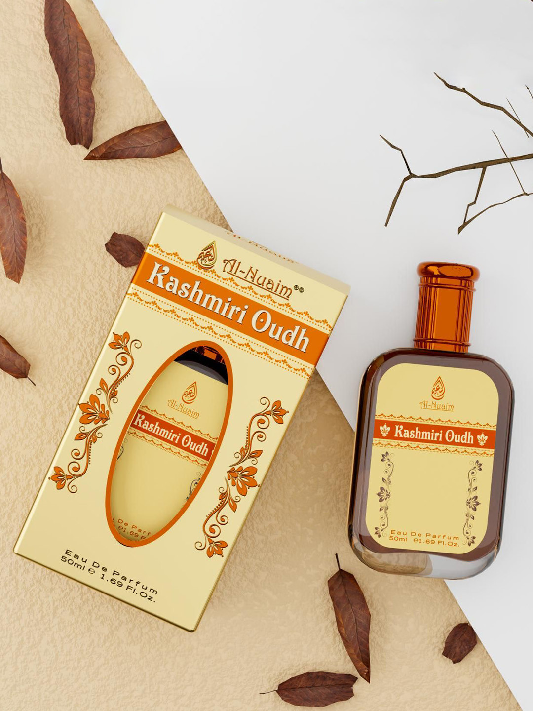 Al-Nuaim Kashmiri Oudh Long Lasting Eau De Parfum- 50 ml