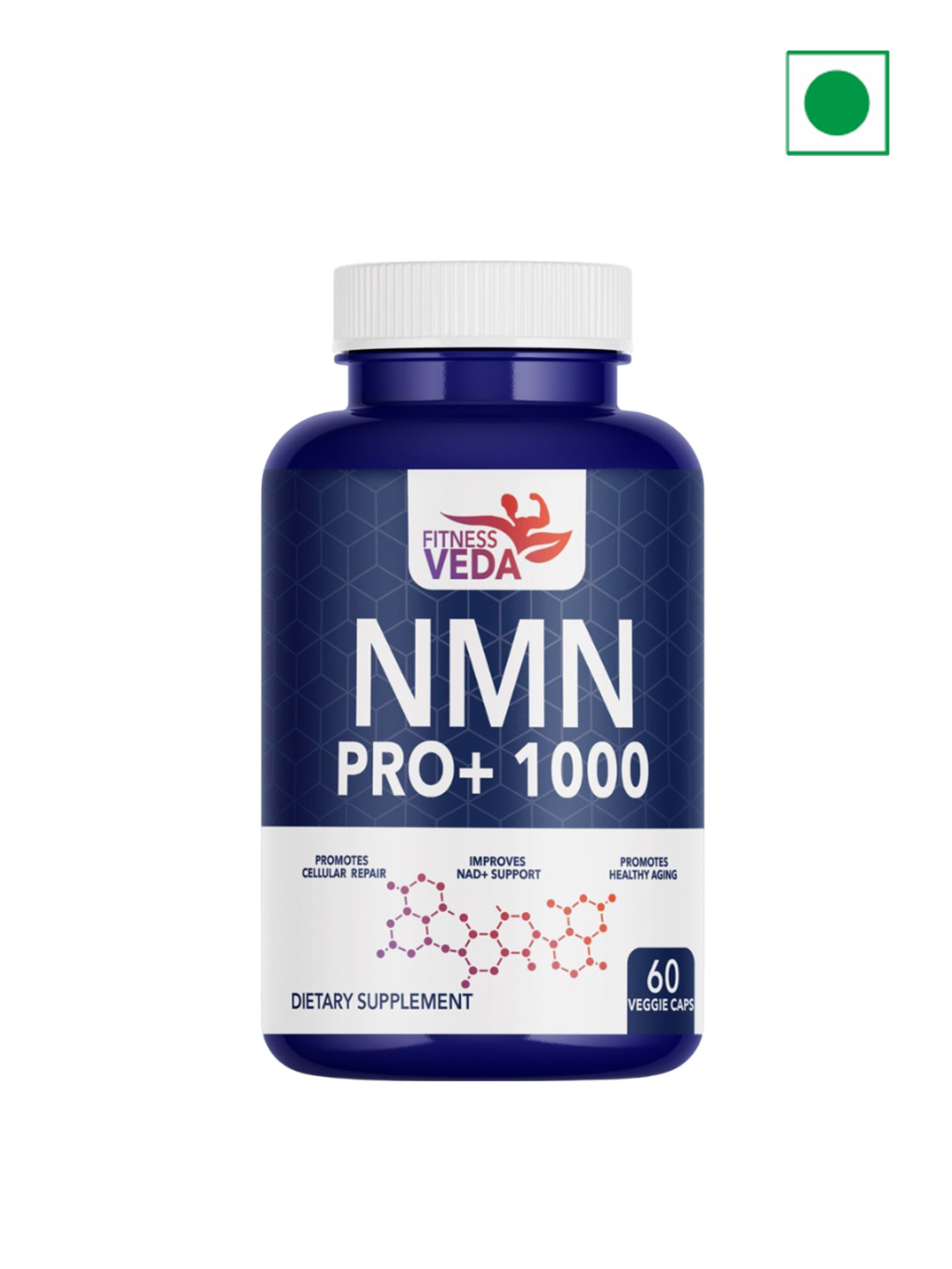 FITNESS VEDA NMN PRO+1000mga - 60 Capsules