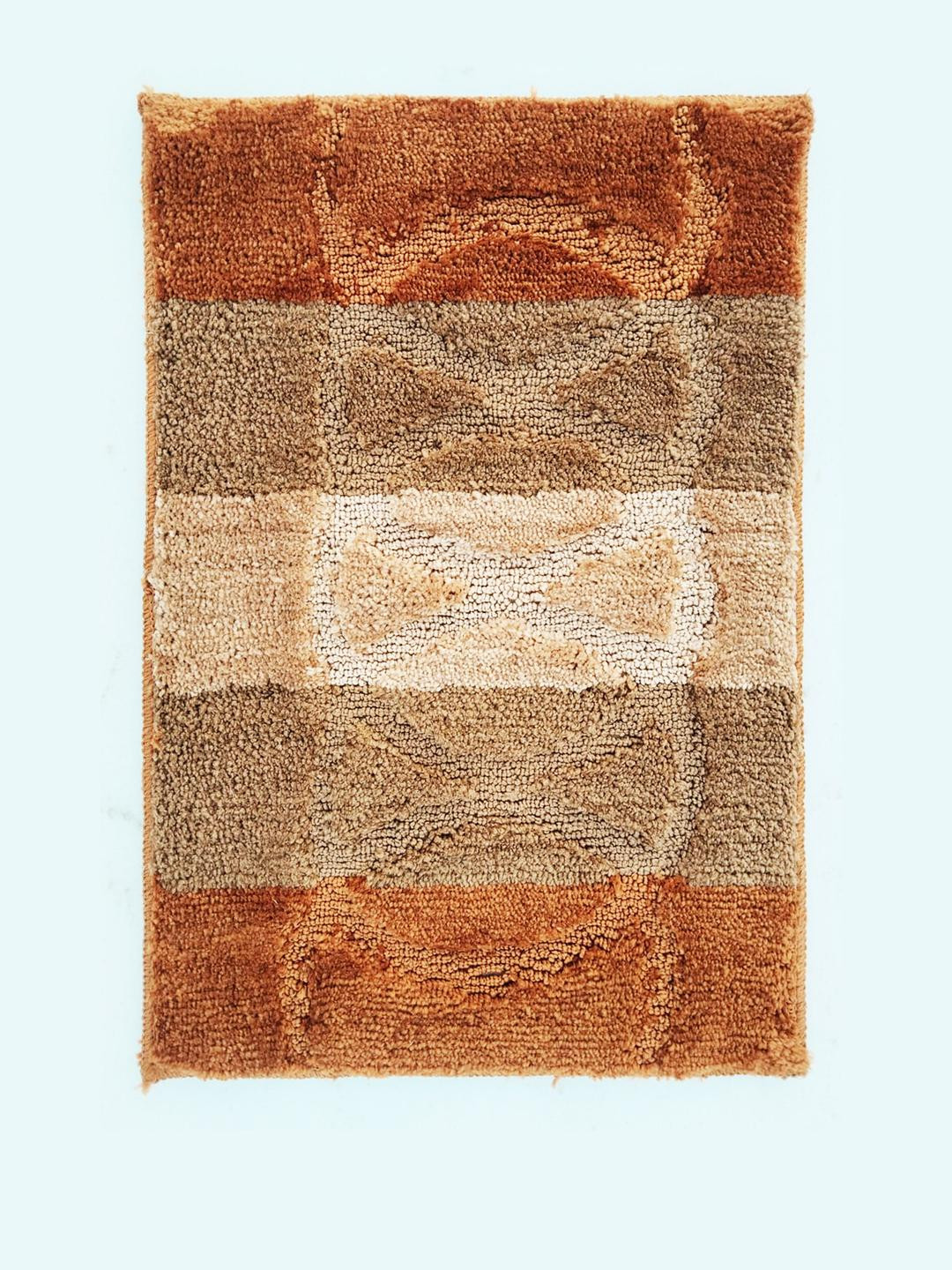 CROWN MATTINGS Gold 1400 GSM Microfibre Bath Rugs