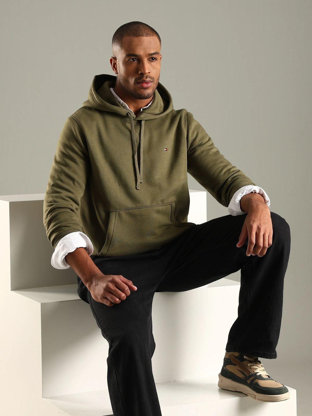 Tommy Hilfiger U.S Men Hooded Pullover