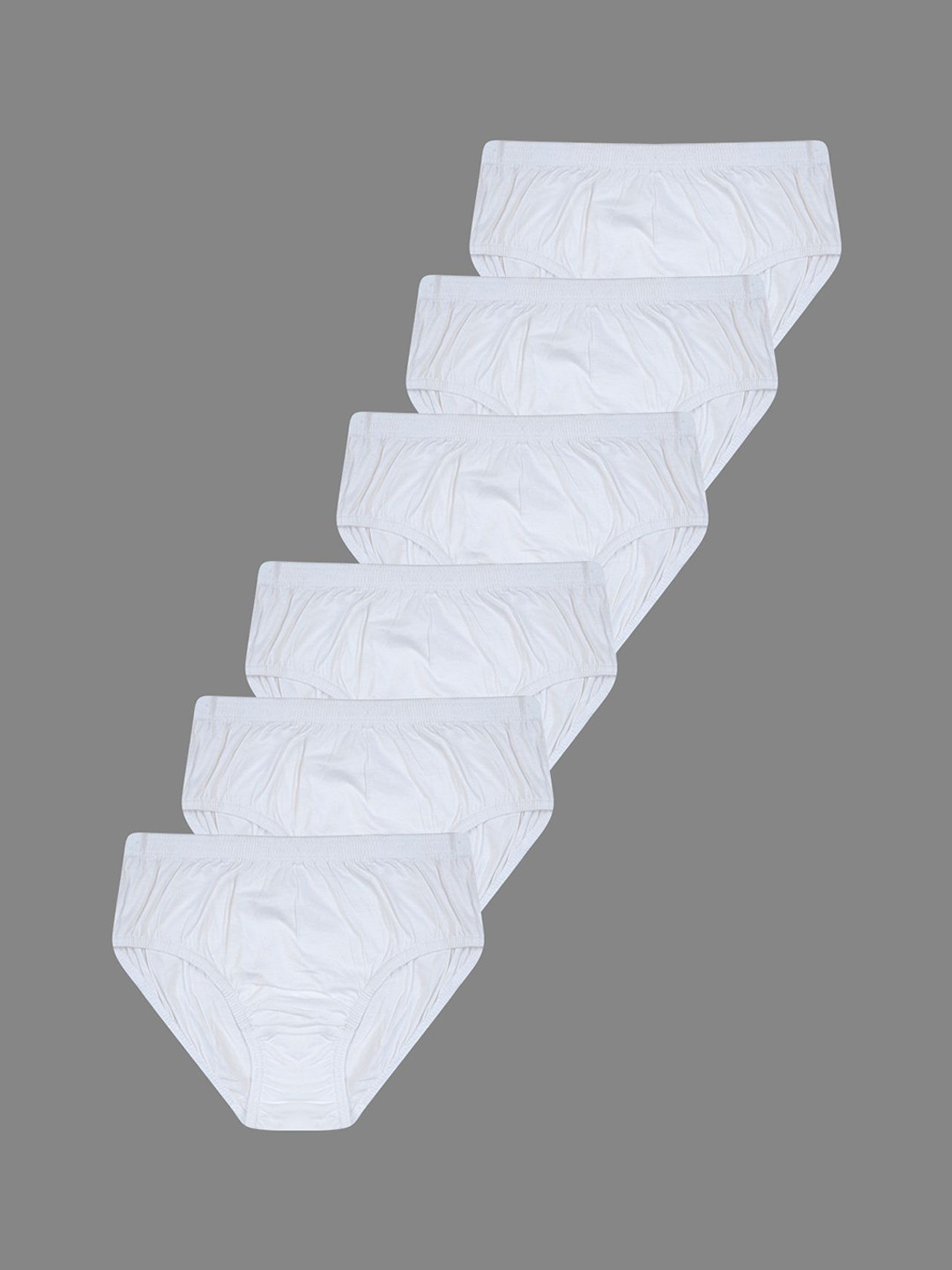 YELLOWDELIGHT Girls Pack Of 6 Hipster Briefs YD 816 Breeze (g) white panties 9-10y-6p