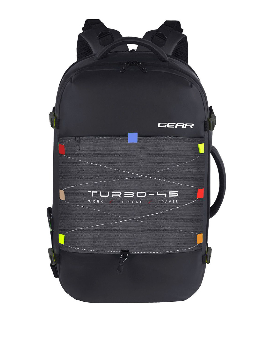 Gear Turbo 45 Unisex Laptop Backpack with Anti-Theft
