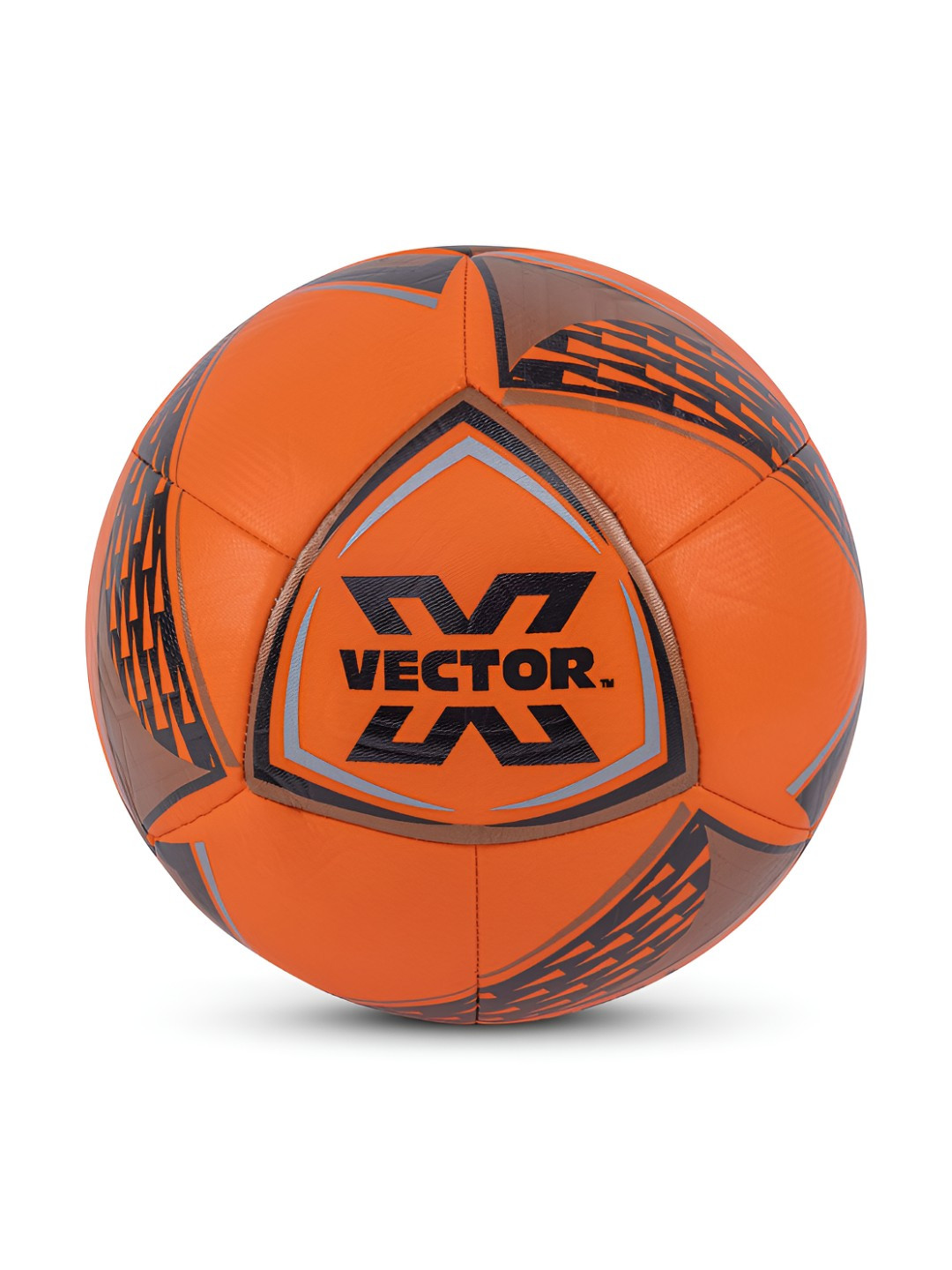 VECTOR X Pebbled Round Machine Stitched Football