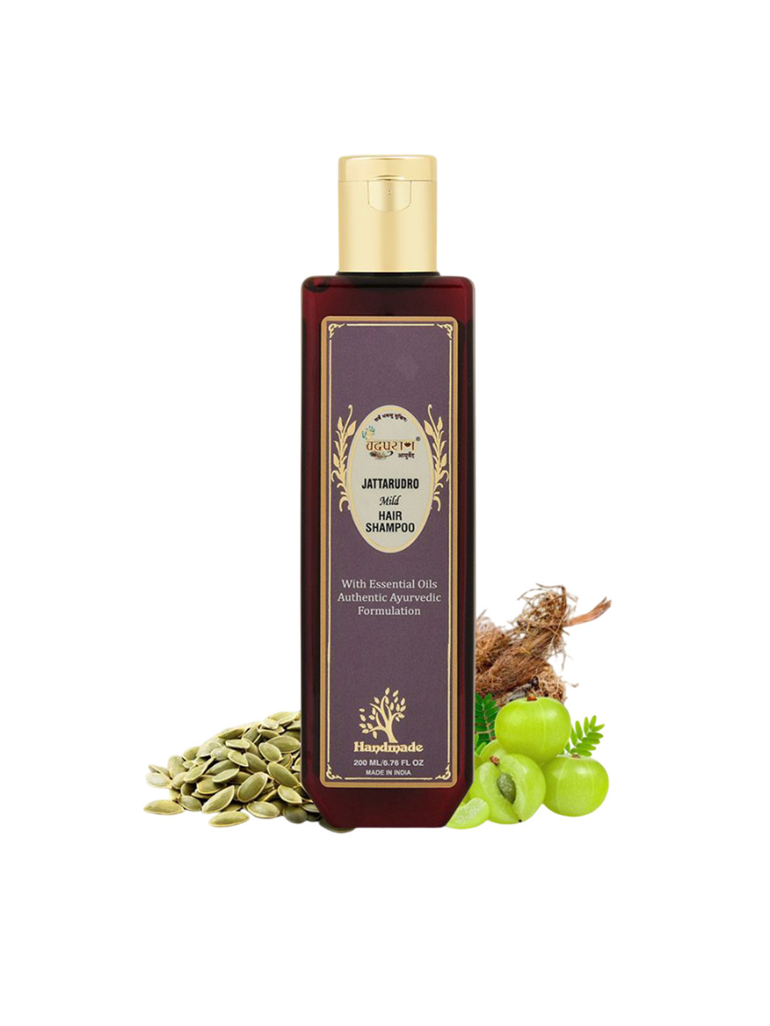 VEDPURAN Jattarudro Mild Hair Shampoo - 200 ml
