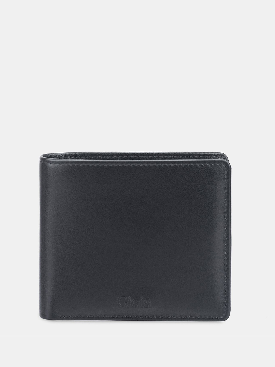 Gioia Black Dapper Essentials Wallet with ID and Coin Case