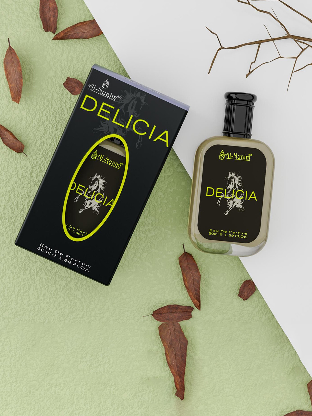 Al-Nuaim Set Of 2 Delica Long Lasting Eau De Parfum- 50 ml Each