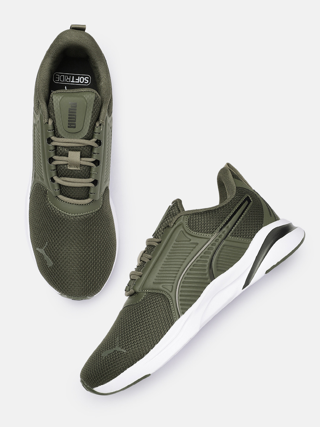 Puma Men Softride Rift FusionFlow Soft Cushion Running Shoes