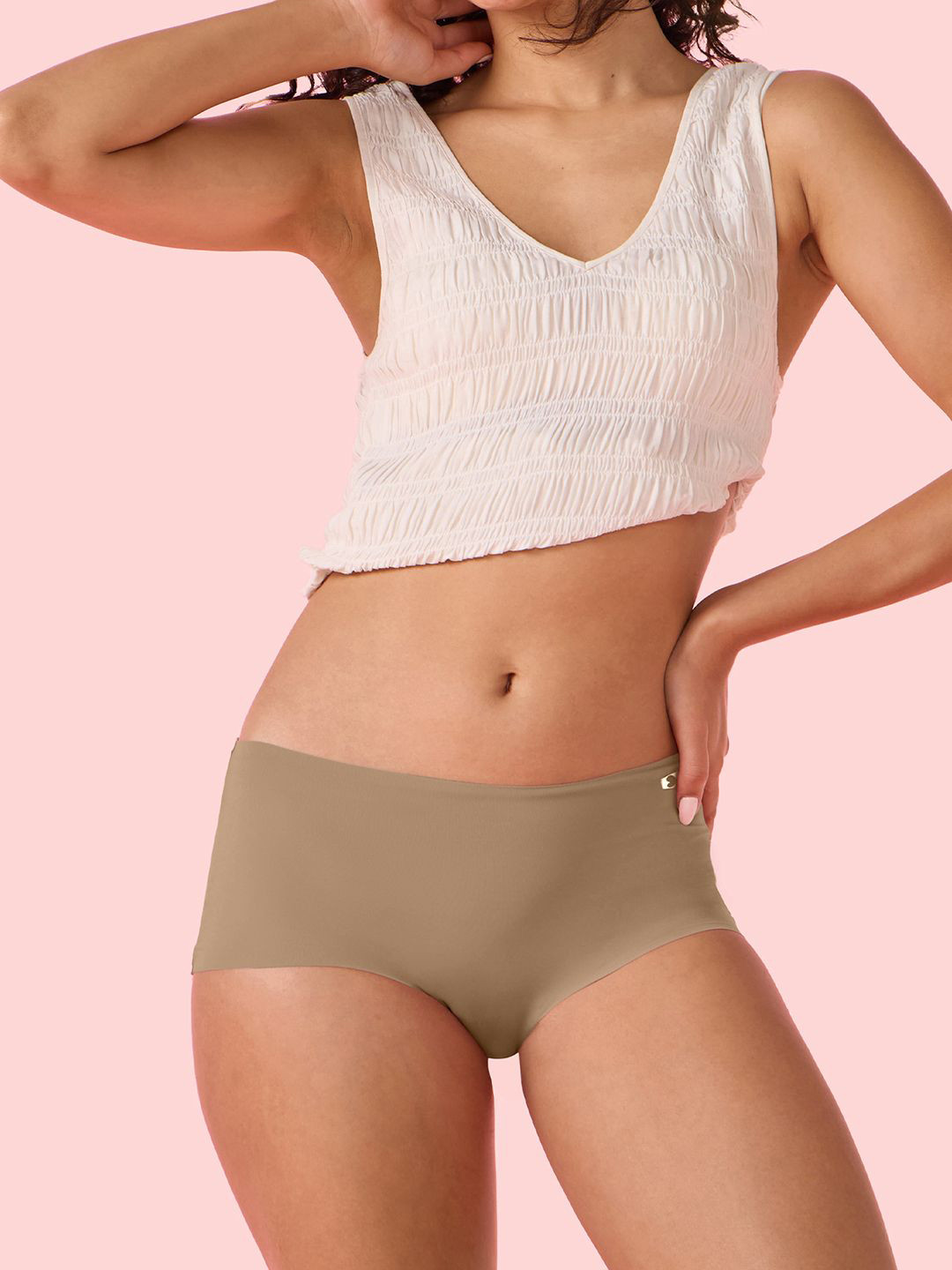 Enamor Mid-Rise Boy Shorts Briefs PS40 HOB
